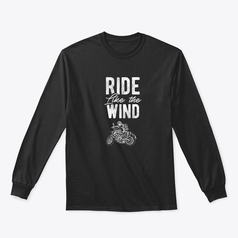 Ride Like The Wind Motorcycle Rider