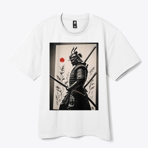 Osaka   Samurai Tee White T-Shirt Front
