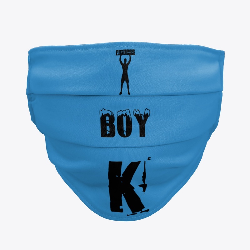 fitness  boy template design 