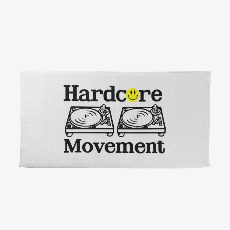 Hardcore Movement Merch (Black Font)