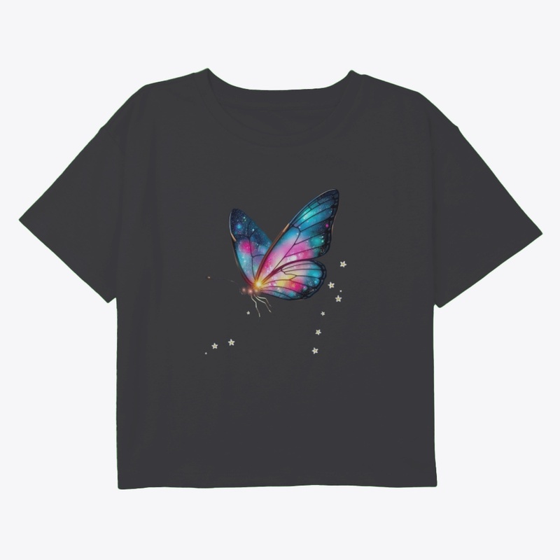 Universe Butterfly Art Design 