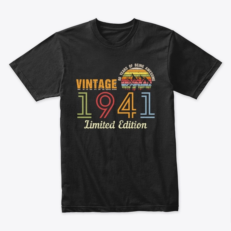 80 Year Old Vintage 1941 Limited Edition