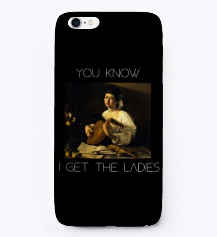 Funny Caravaggio Guitar Player T-shirt