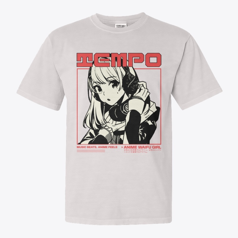 Anime Waifu Girl Merch Music Manga Fans