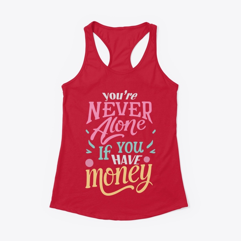 NEVER ALONE T SHIRT 