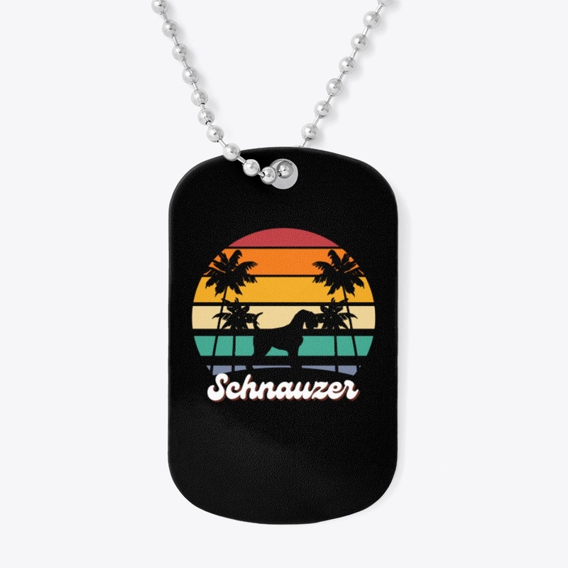 Schnauzer Californication Retro Design