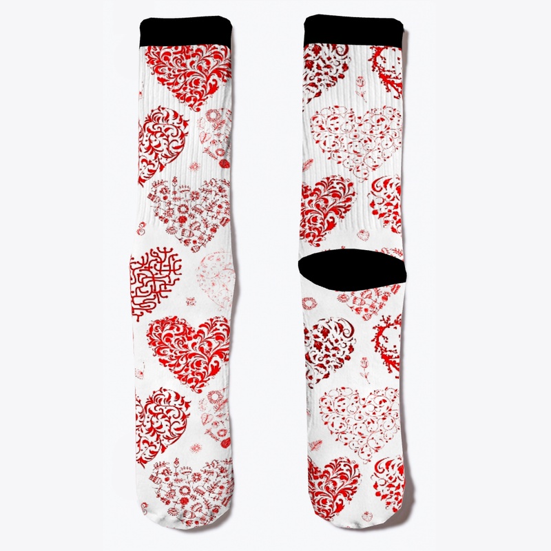 Valentines Socks For Couple 
