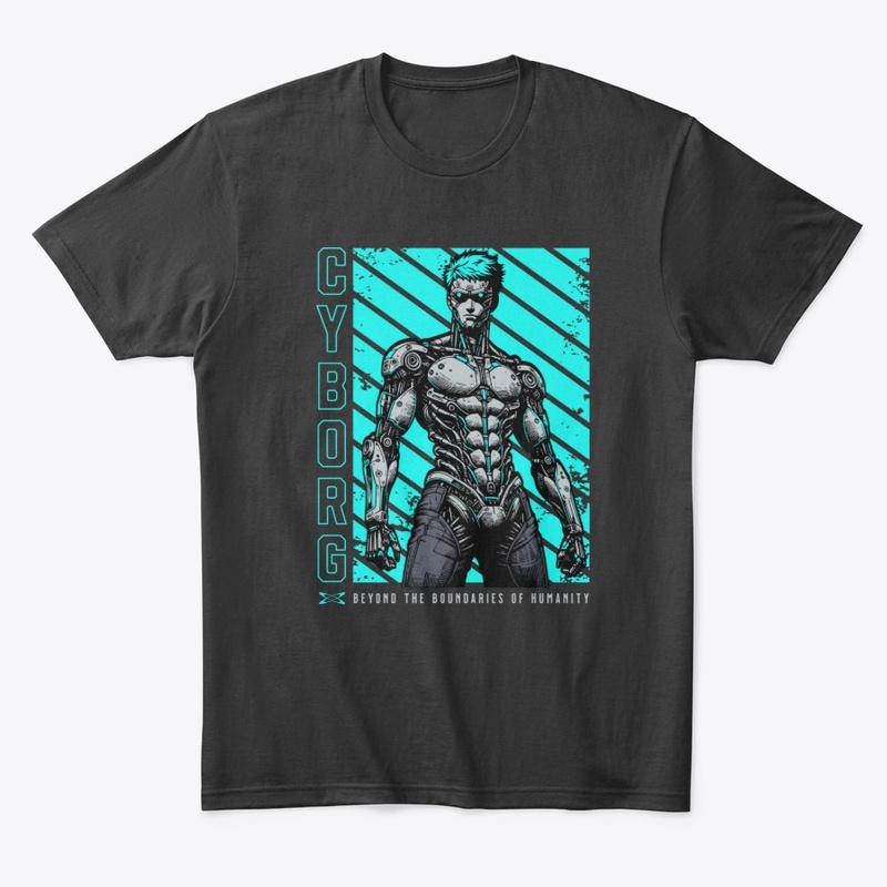 Cyborg Man of Steel Android Sci-fi Merch