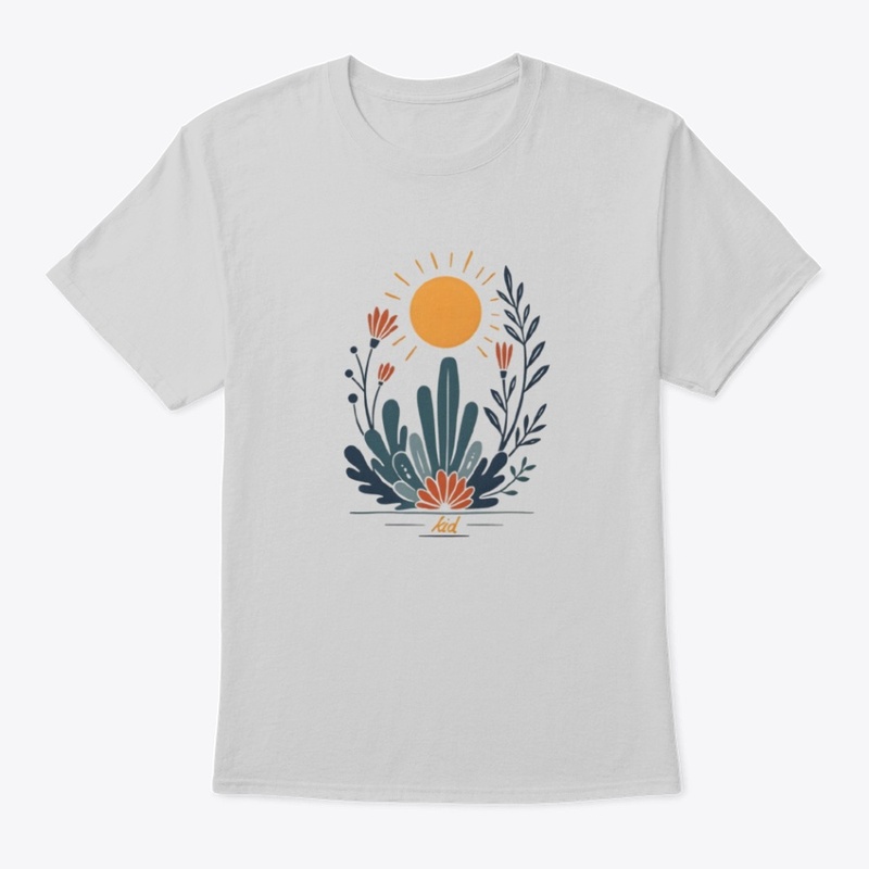 Modern, elegant graphic T-shirt design