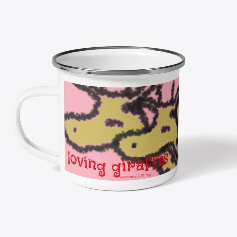 loving giraffe