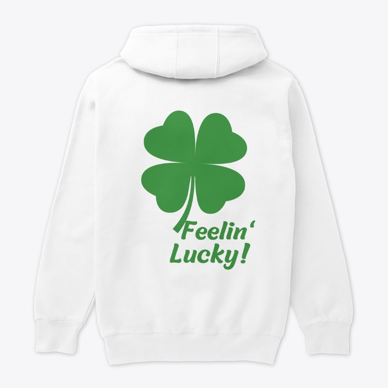 LUCKY FOUR LEAF CLOVER ST PATRICKS DAY