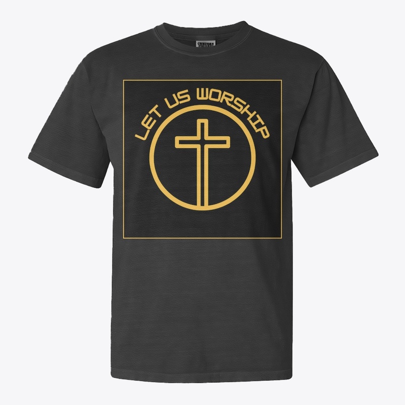 Let Us Worship Cross Tee