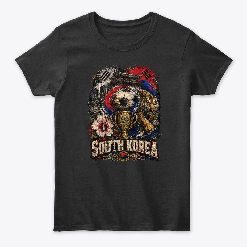 South Korea Soccer Spirit Tee