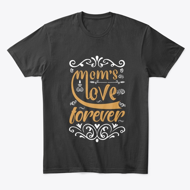 Mom love T-shirt design