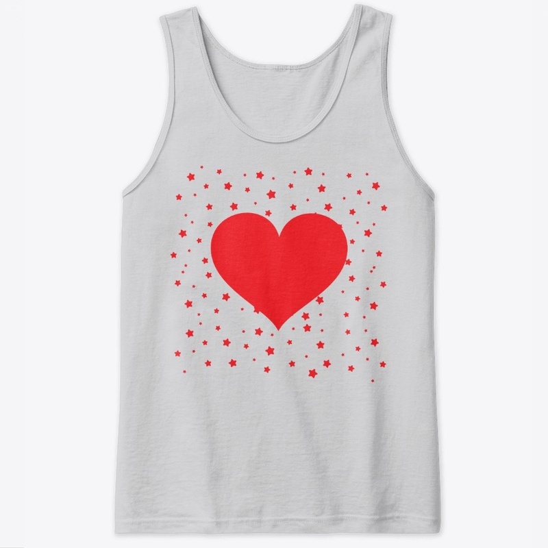 Heart with stars
