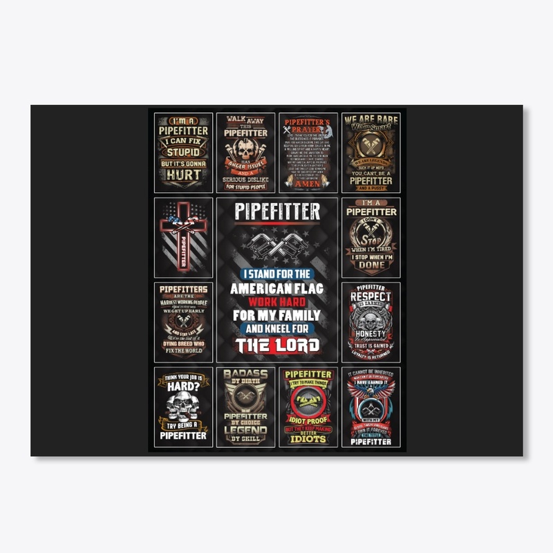 Awesome Pipefitter Collage Product