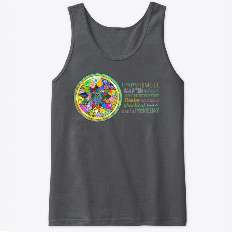 Virgo Astrology Mandala Shirt