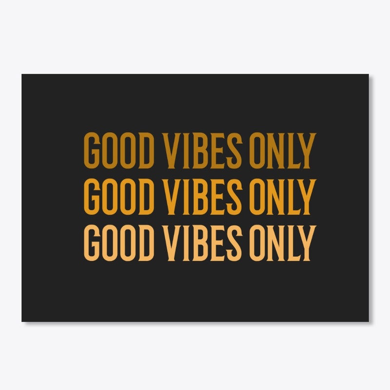 Good Vibes Only Vintage Merchandise
