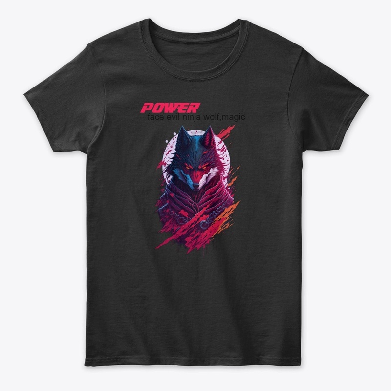  Face evil ninja wolf,magic