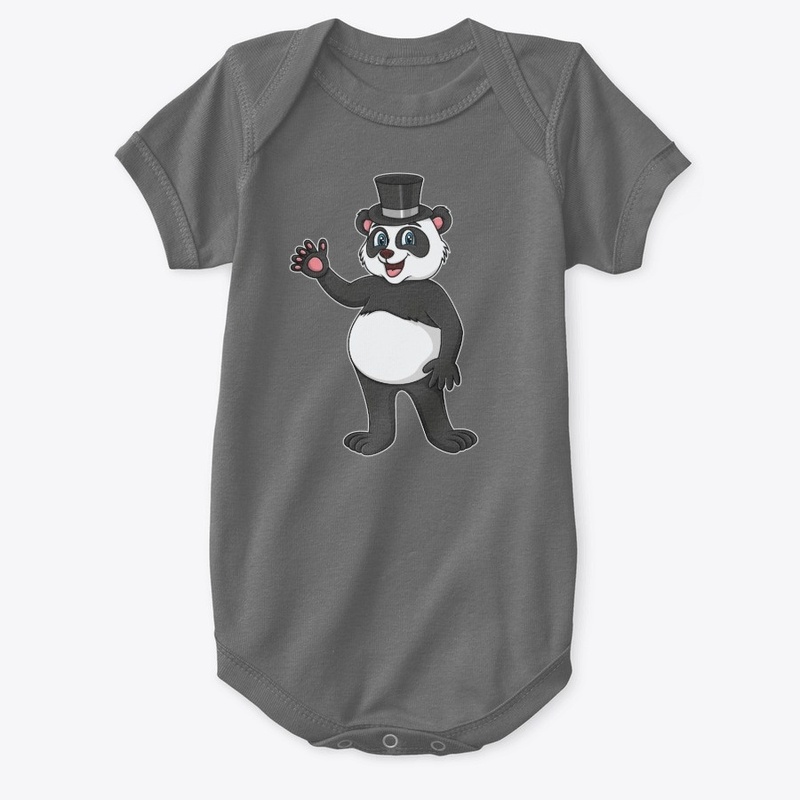 CUTE PANDA WITH A HAT