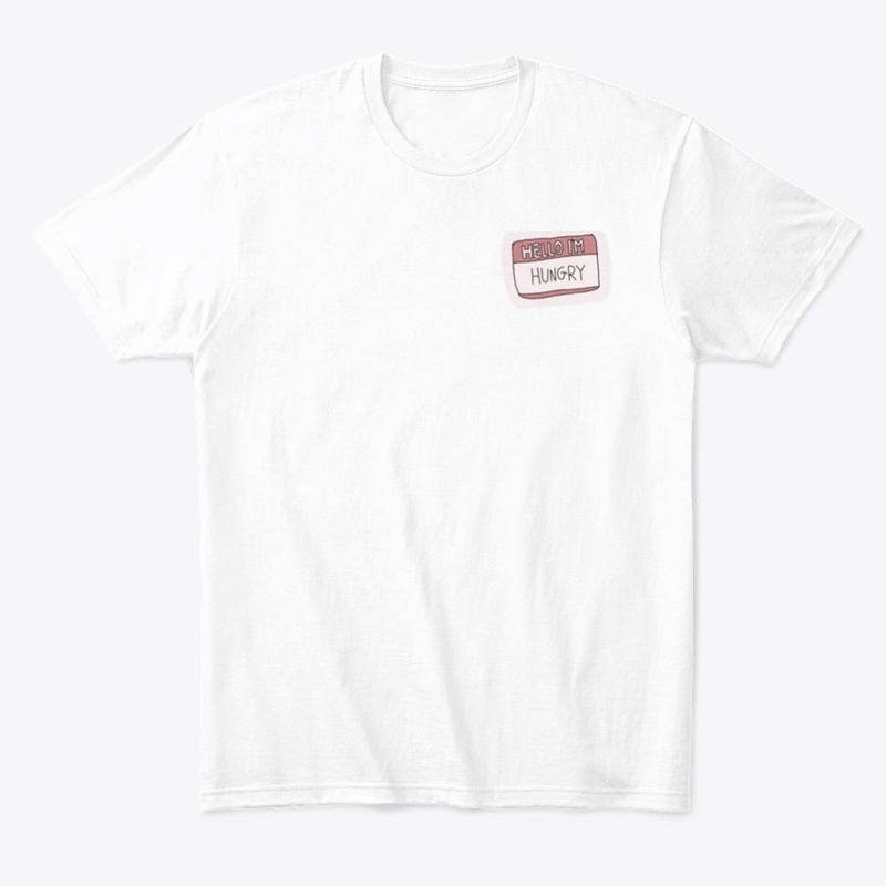Hello Im Hungry Name Tag