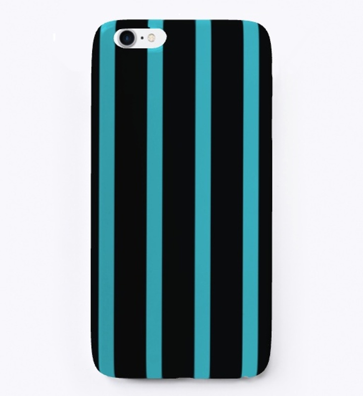 Torquoiuse and Black rectangles pattern