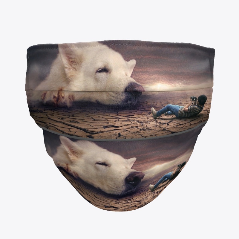 Inspirational Face Mask. Dream