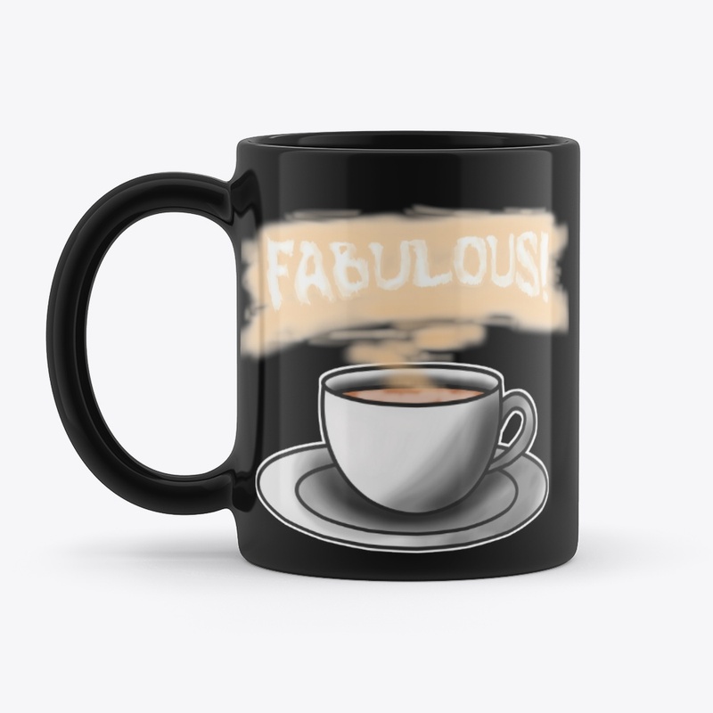 Fabulous All Black Mug