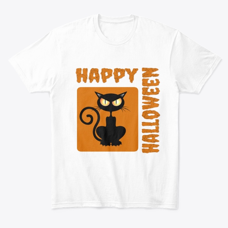 Happy Halloween - Black cat