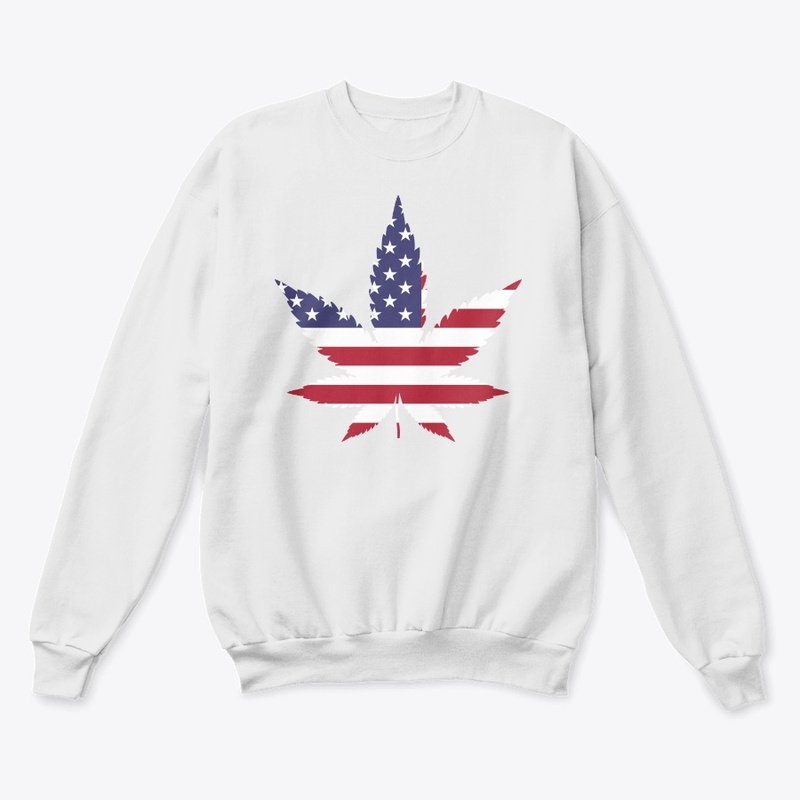 Patriotic Pot Leaf 
