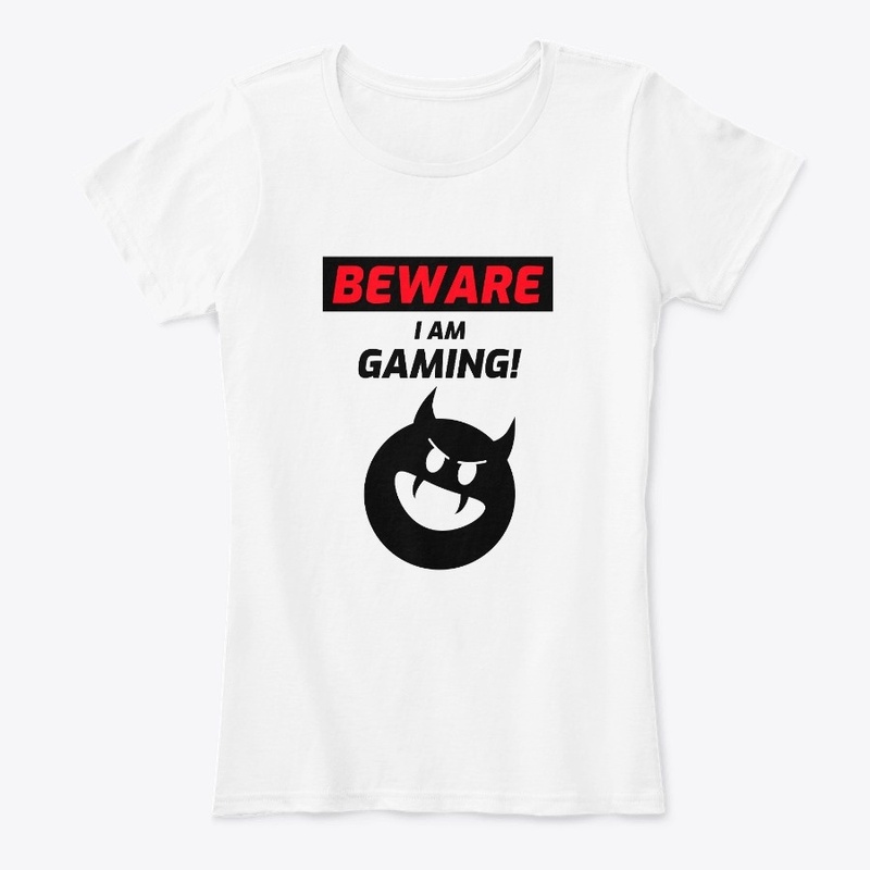 Funny Beware I am Gaming! Gamer Design 