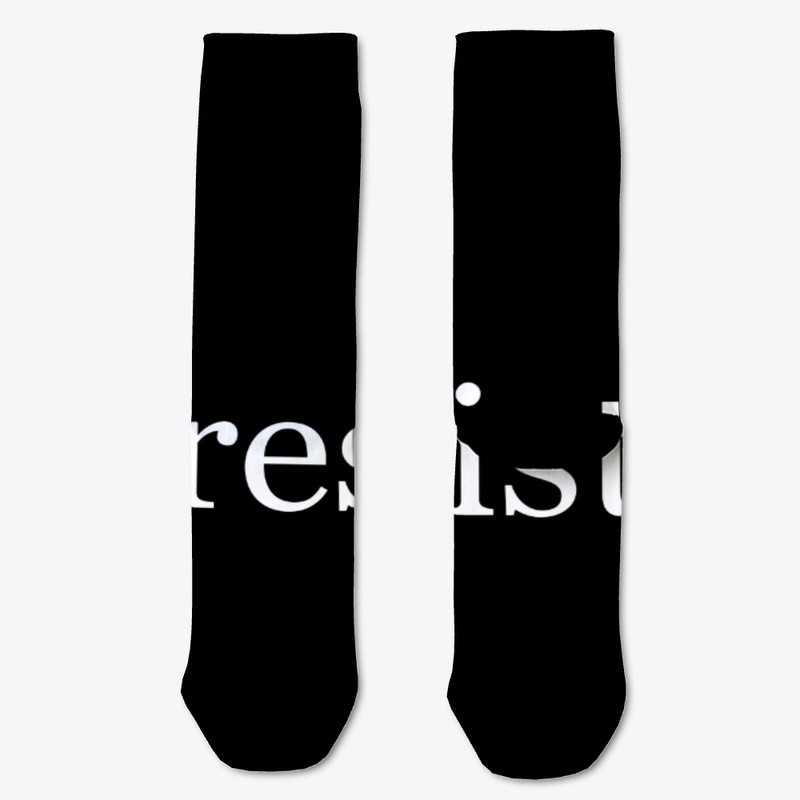 Resist Written in White