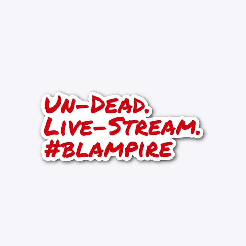 Undead Livestream Die-cut