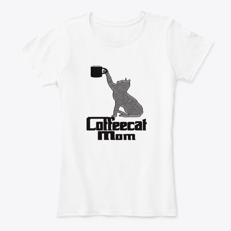 Coffeecat  Mom cat coffee
