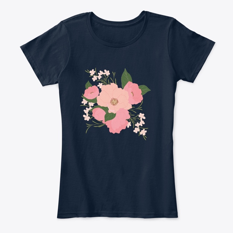 Pink flowers bouquet
