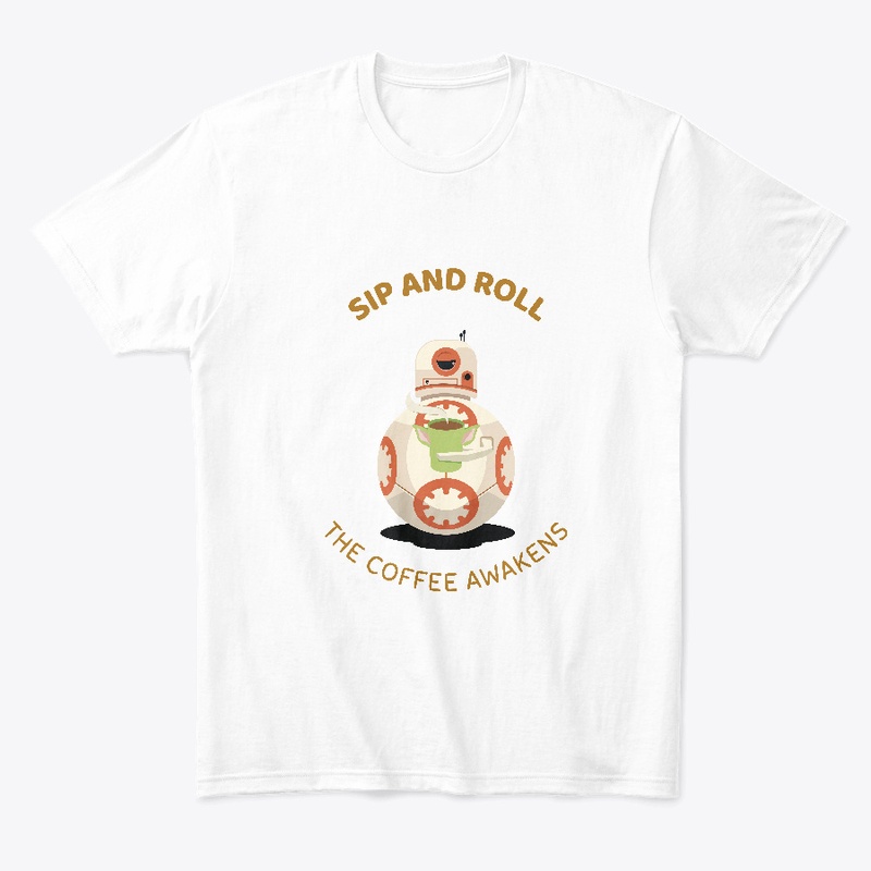 Sip and roll! The coffee awakens!