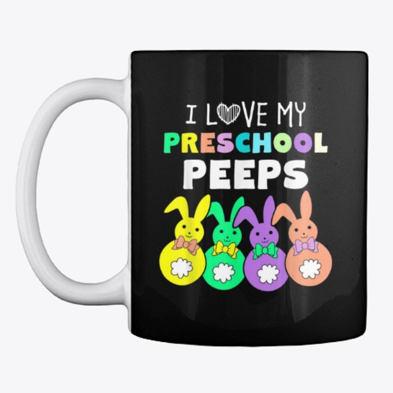 I Love My Preschool Peeps Shirts
