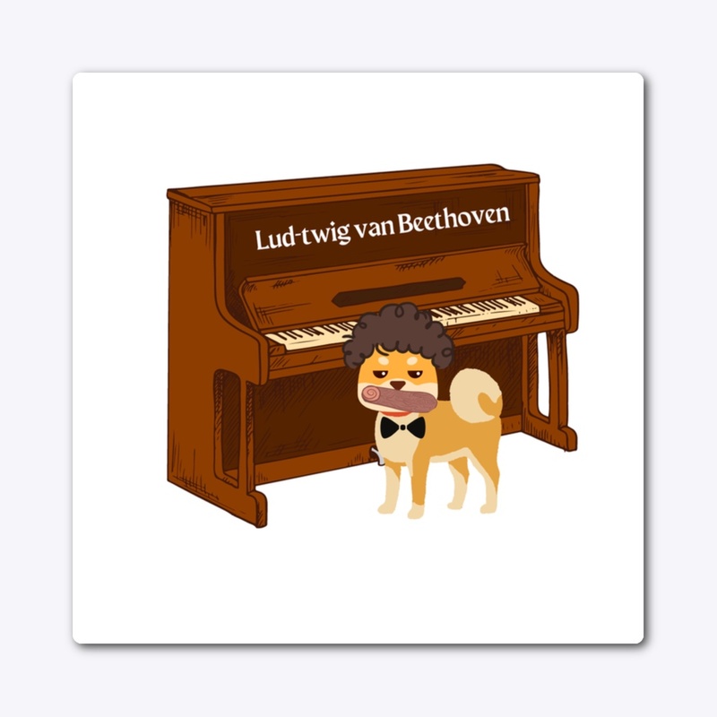Cuddly Composer Stickers