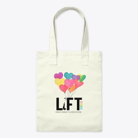 Lift 4 Autism 2026 Natural Camiseta Front