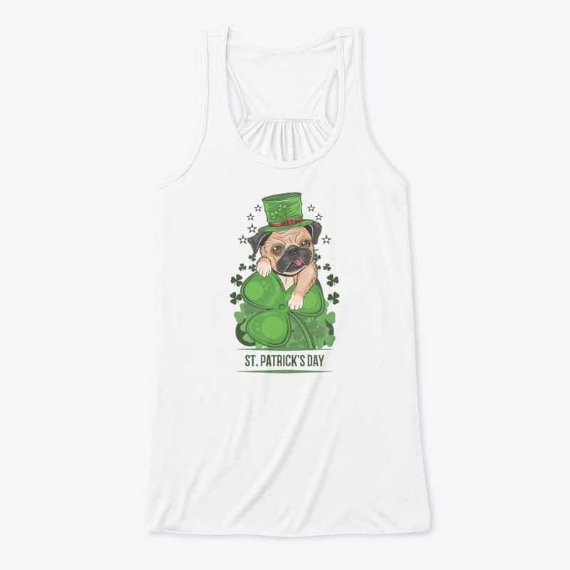 Pug St. Patrick's Day