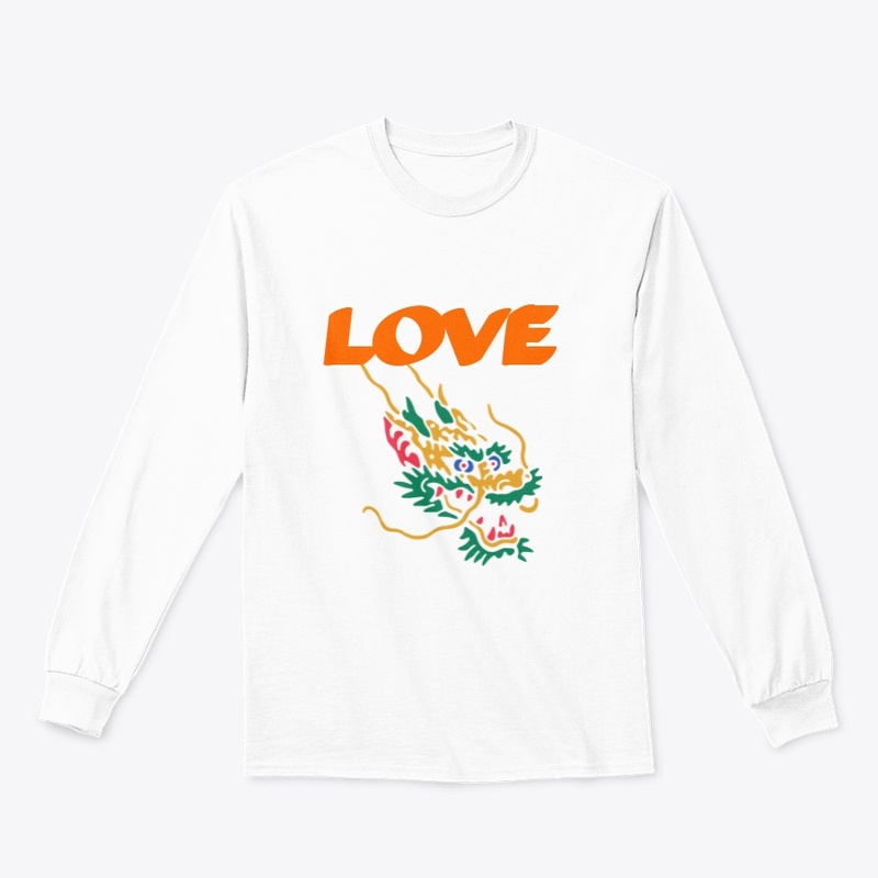 love t shirt, classic long  t shirt