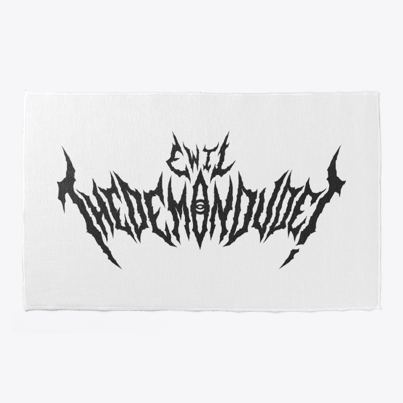 Black Logo Welcome Mat