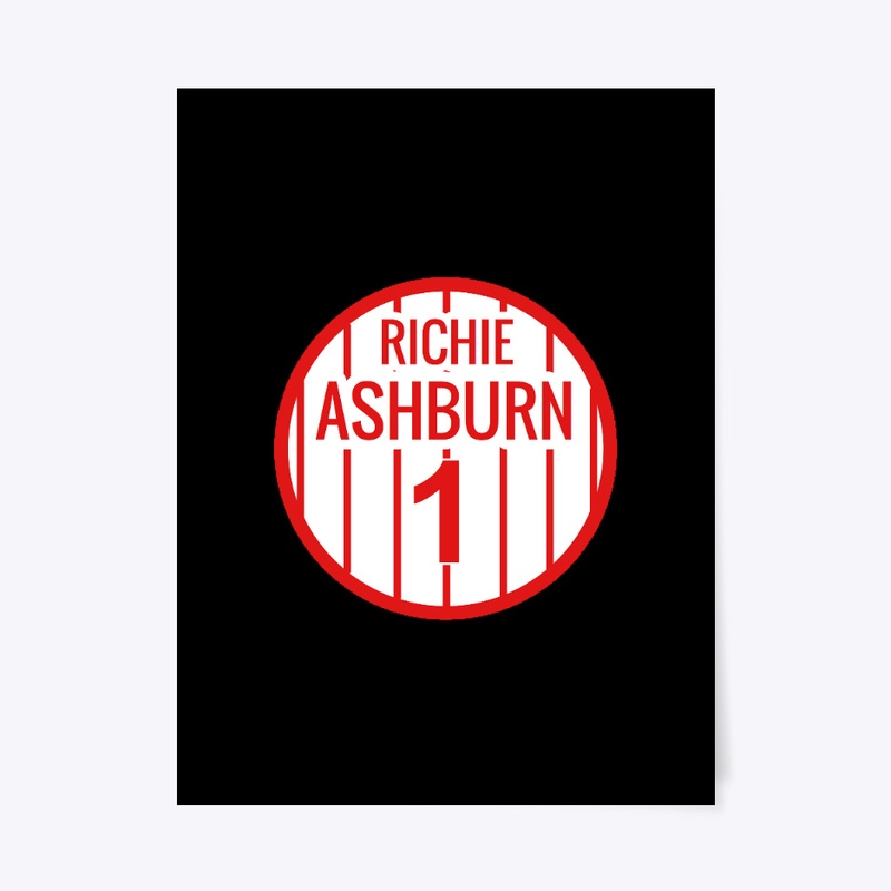 Richie Ashburn Retired Number Circle