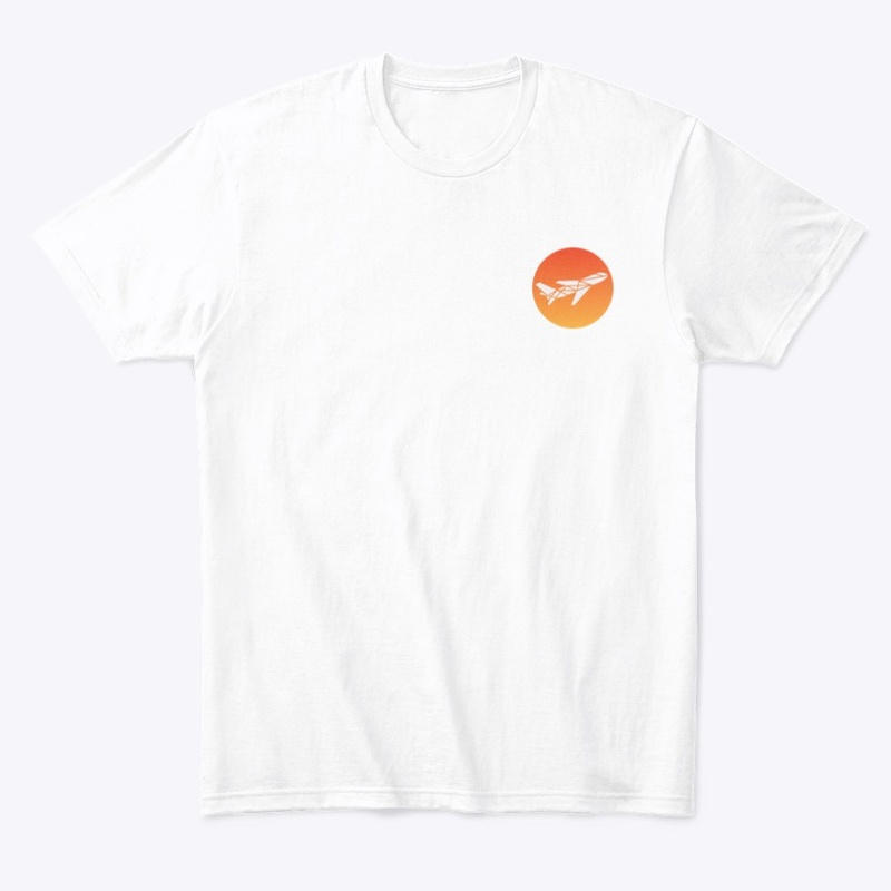 Orange Plane tee