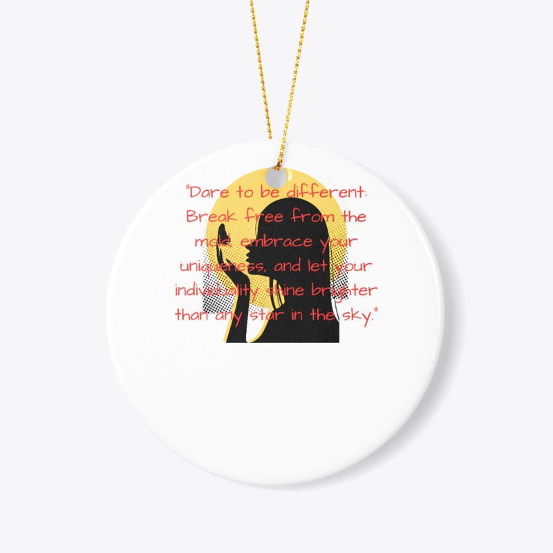 Dare to Be Different T-Shirt(Customized)