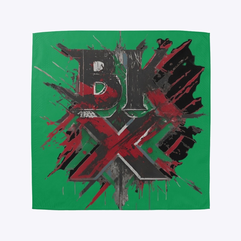 BKX BANDANA GREEN