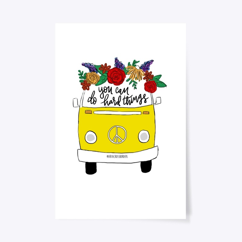 You Can Do Hard Things: Yellow bus