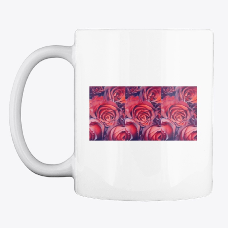 roses (in white)