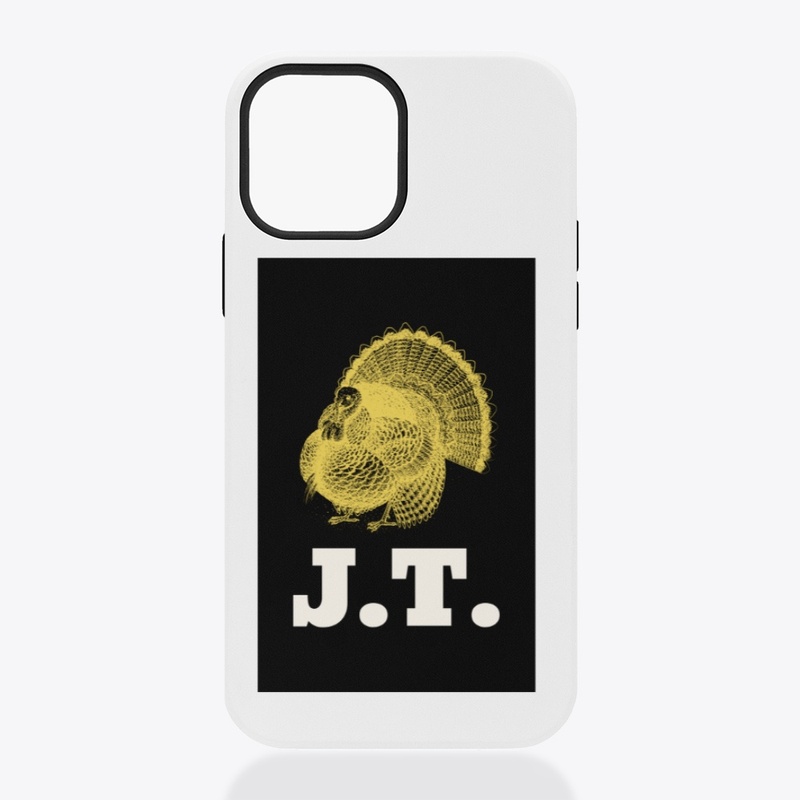 J.T. jive turkey ylw on black