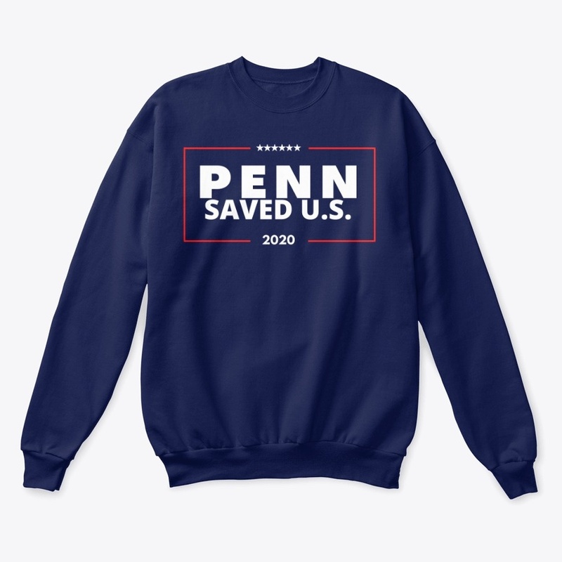 'Penn Saved US' Blue/Black